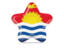 Kiribati. Star icon. Download icon.