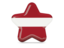 Latvia. Star icon. Download icon.