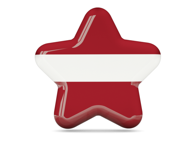 Star icon. Download flag icon of Latvia at PNG format