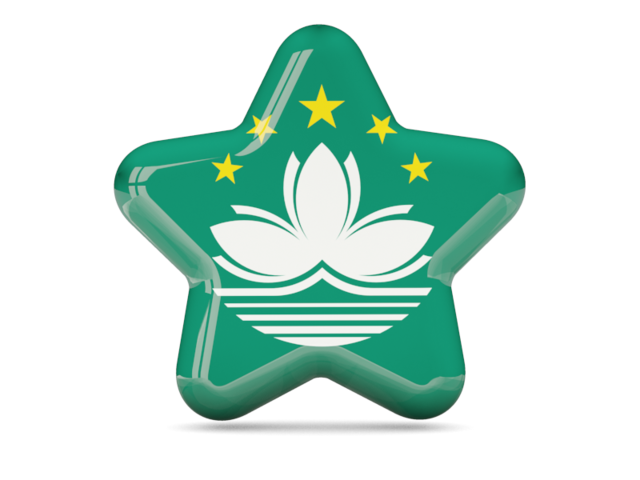 Star icon. Download flag icon of Macao at PNG format
