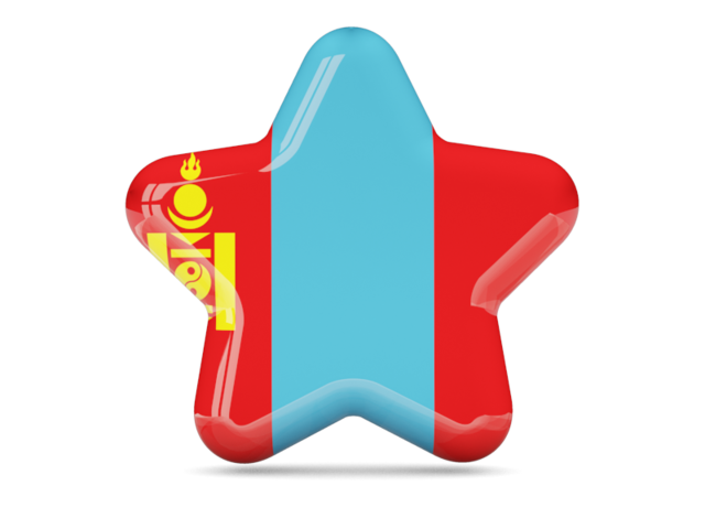 Star icon. Download flag icon of Mongolia at PNG format