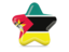 Mozambique. Star icon. Download icon.