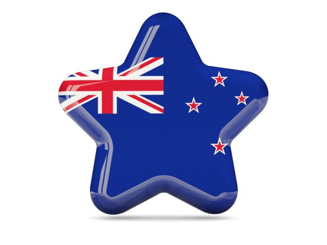 Star icon. Download flag icon of New Zealand at PNG format