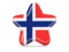 Norway. Star icon. Download icon.