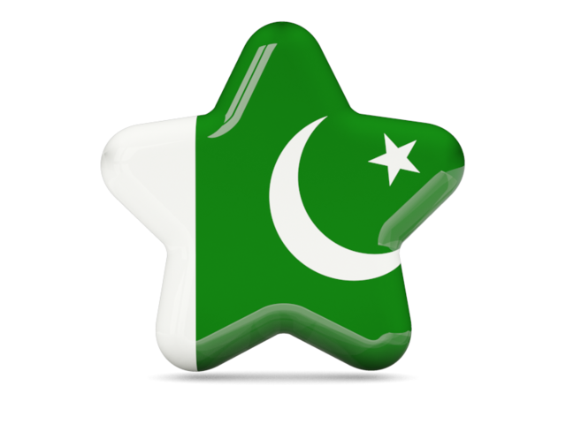 Star icon. Download flag icon of Pakistan at PNG format