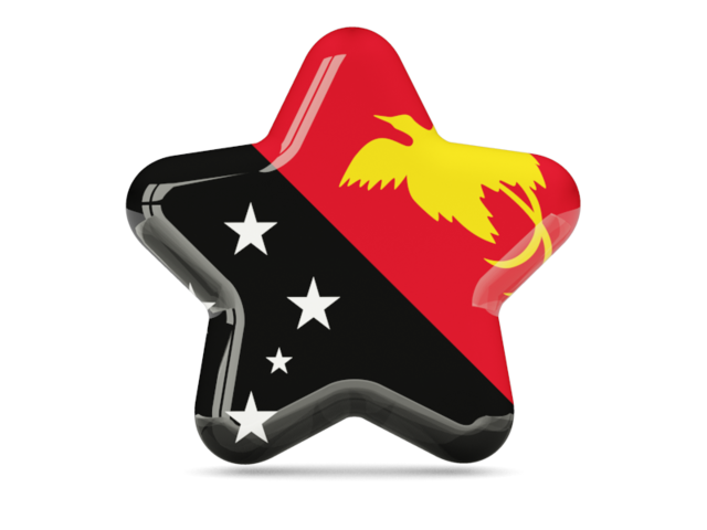 Star icon. Download flag icon of Papua New Guinea at PNG format