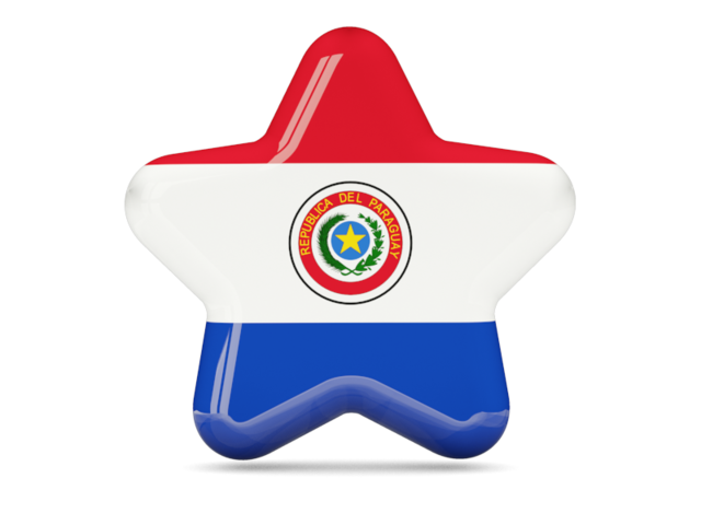Star icon. Download flag icon of Paraguay at PNG format