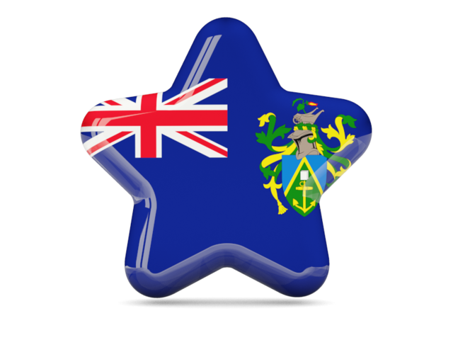 Star icon. Download flag icon of Pitcairn Islands at PNG format
