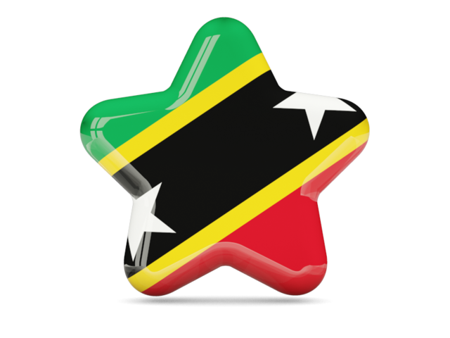 Star icon. Download flag icon of Saint Kitts and Nevis at PNG format