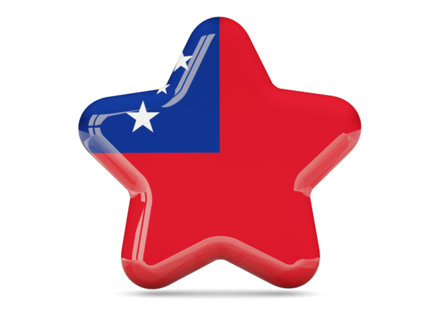 Star icon. Download flag icon of Samoa at PNG format