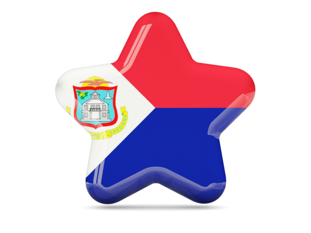 Star icon. Download flag icon of Sint Maarten at PNG format
