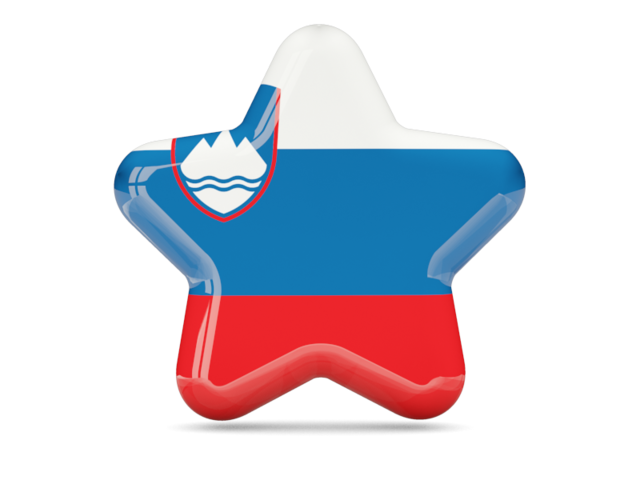 Star icon. Download flag icon of Slovenia at PNG format