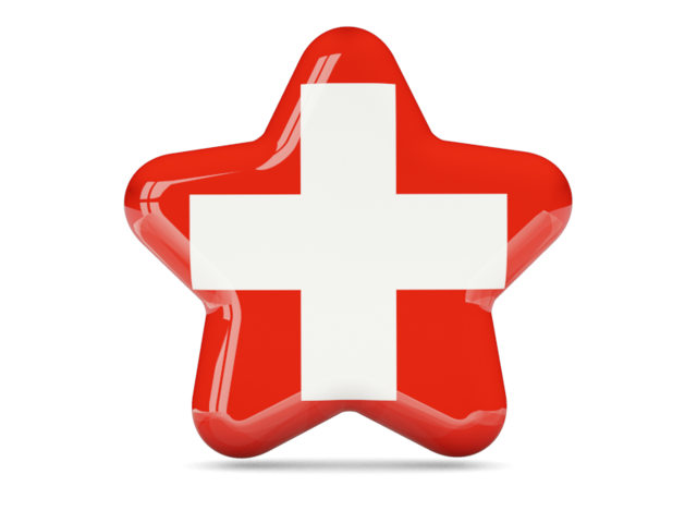 Star icon. Download flag icon of Switzerland at PNG format