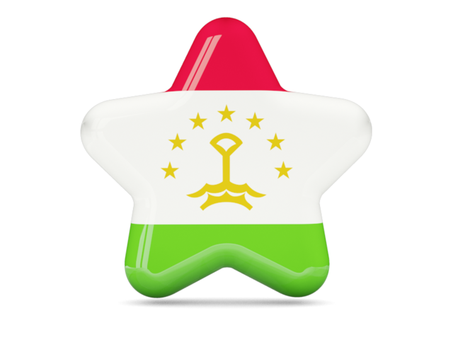 Иконка звезда. Скачать флаг. Таджикистан