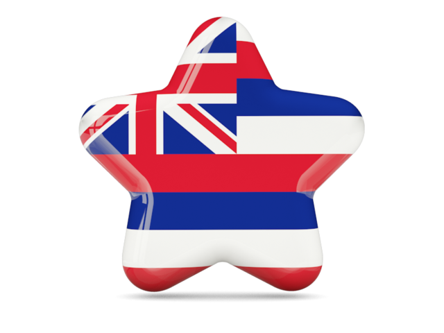 Star icon. Download flag icon of Hawaii