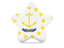 Flag of state of Rhode Island. Star icon. Download icon