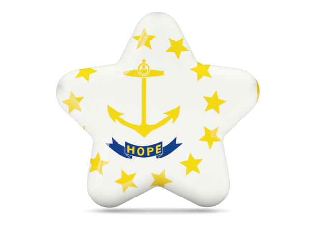 Иконка звезда. Загрузить иконку флага штата Род-Айленд