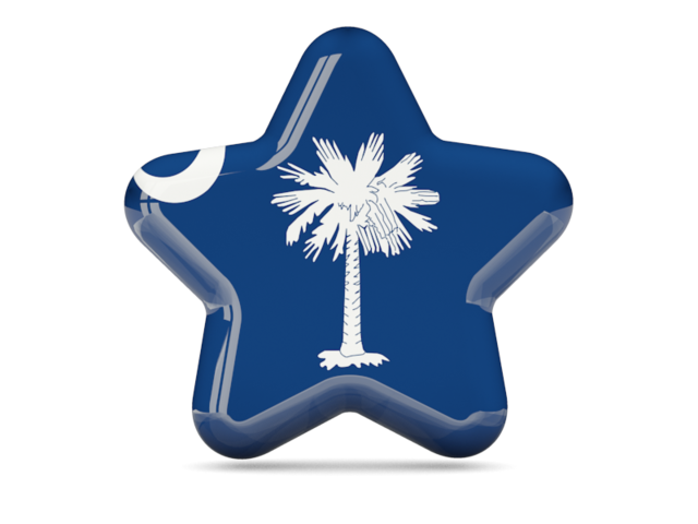 Иконка звезда. Загрузить иконку флага штата Южная Каролина