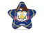 Flag of state of Utah. Star icon. Download icon