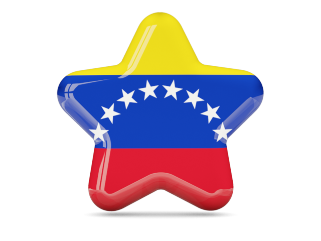 Иконка звезда. Скачать флаг. Венесуэла
