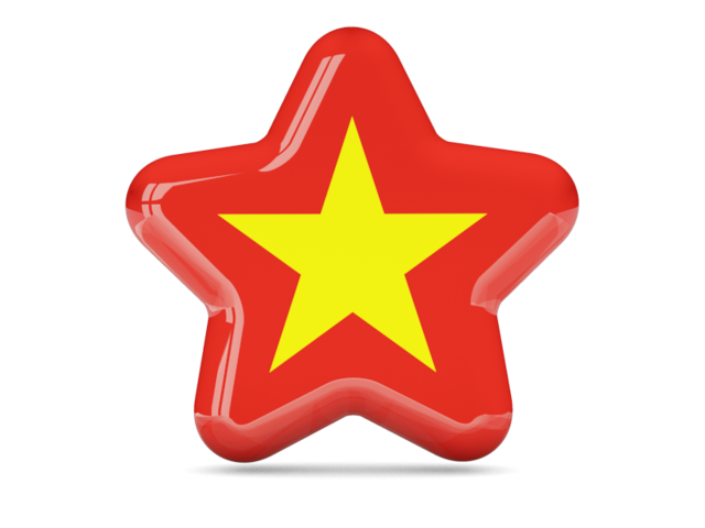 Иконка звезда. Скачать флаг. Вьетнам