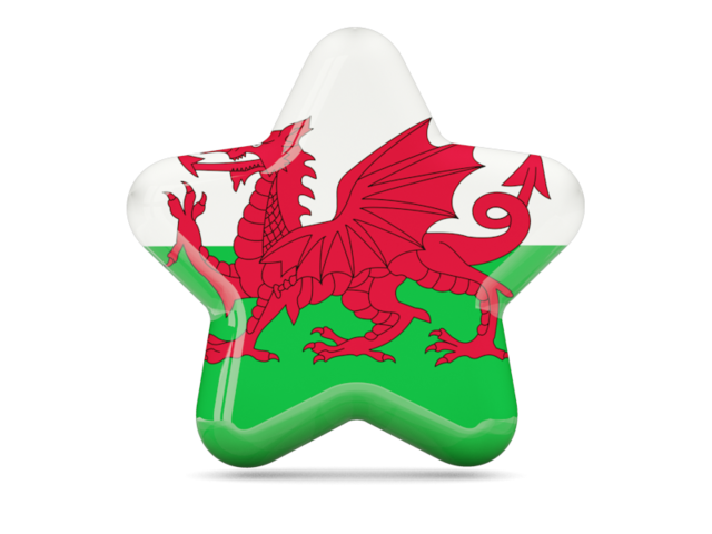 Star icon. Download flag icon of Wales at PNG format