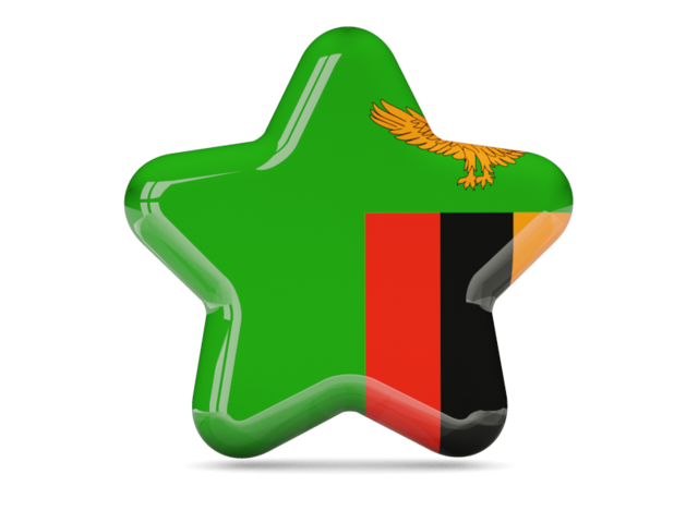 Star icon. Download flag icon of Zambia at PNG format