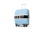 Botswana. Suitcase with flag. Download icon.