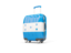 Honduras. Suitcase with flag. Download icon.