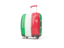 Italy. Suitcase with flag. Download icon.