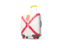 Jersey. Suitcase with flag. Download icon.