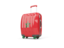 Morocco. Suitcase with flag. Download icon.