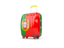 Portugal. Suitcase with flag. Download icon.