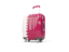 Qatar. Suitcase with flag. Download icon.