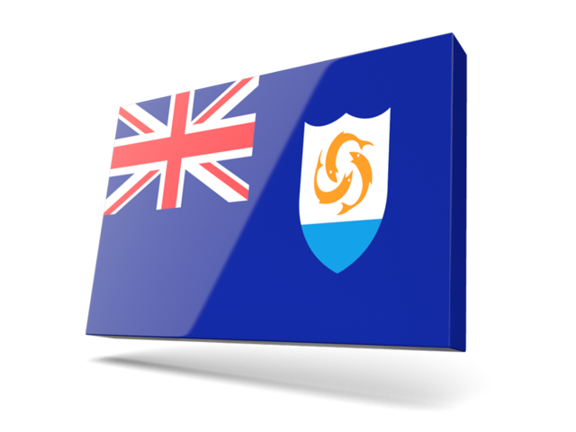 Thin rectangular icon. Download flag icon of Anguilla at PNG format