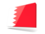 Bahrain. Thin rectangular icon. Download icon.