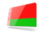 Белоруссия. Тонкая прямоугольная иконка. Скачать иллюстрацию.