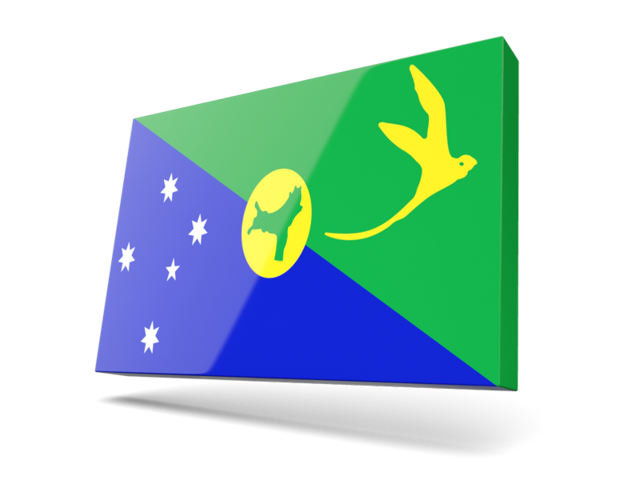 Thin rectangular icon. Download flag icon of Christmas Island at PNG format