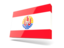 French Polynesia. Thin rectangular icon. Download icon.