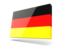 Germany. Thin rectangular icon. Download icon.