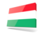 Hungary. Thin rectangular icon. Download icon.