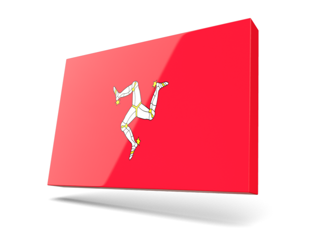 Thin rectangular icon. Download flag icon of Isle of Man at PNG format