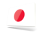 Japan. Thin rectangular icon. Download icon.