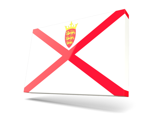 Thin rectangular icon. Download flag icon of Jersey at PNG format