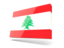 Lebanon. Thin rectangular icon. Download icon.