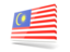 Malaysia. Thin rectangular icon. Download icon.