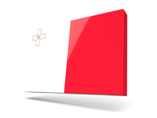 Thin rectangular icon. Download flag icon of Malta at PNG format