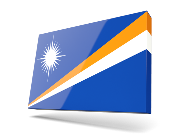 Thin rectangular icon. Download flag icon of Marshall Islands at PNG format