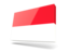 Monaco. Thin rectangular icon. Download icon.