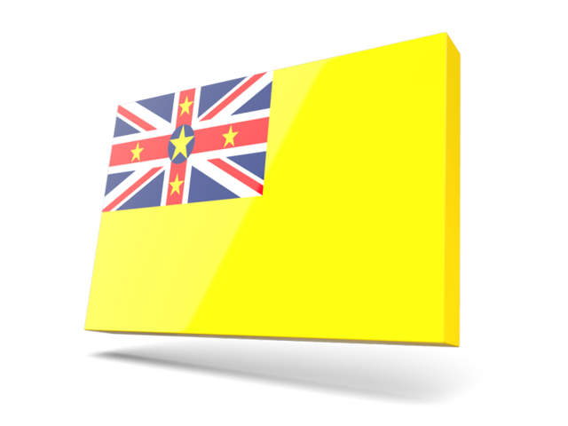 Thin rectangular icon. Download flag icon of Niue at PNG format